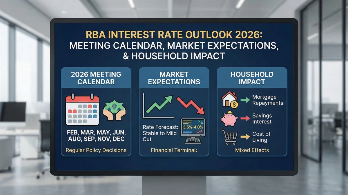 RBA Interest Rate Outlook 2026: Meeting Calendar, Market Expectations ...