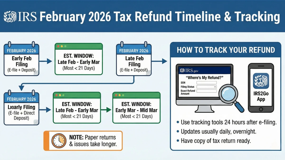 irs-february-2026-tax-refund-schedule